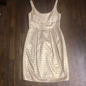 Neiman Marcus Gold cocktail dress
